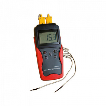 Термометр цифровой дифференциальный с двумя гибкими зондами -50/+1350 градусов